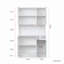 Armoire de cuisine haute avec 6 portes, 1 tablette ouverte et 1 tiroir-1950199054