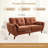 Modern Upholstered Loveseat-1956528987