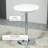 Emmi 61cm Fixed Table Steel Pedestal Dining Table