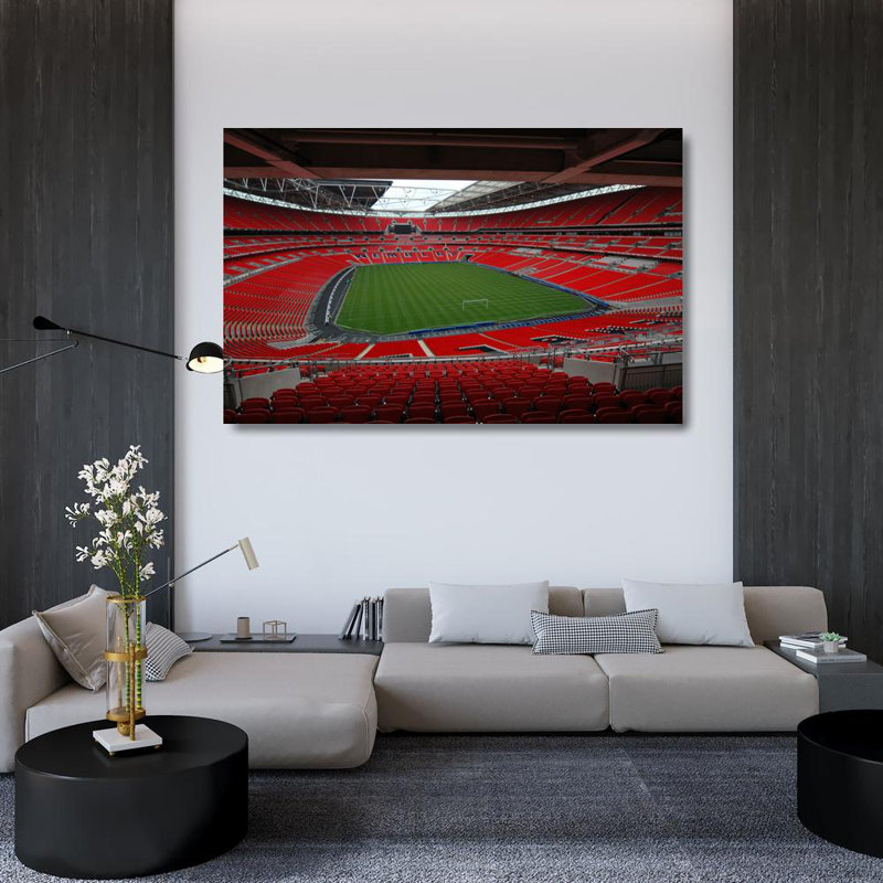 Wembley Stadium, H 31 po x l 48 po