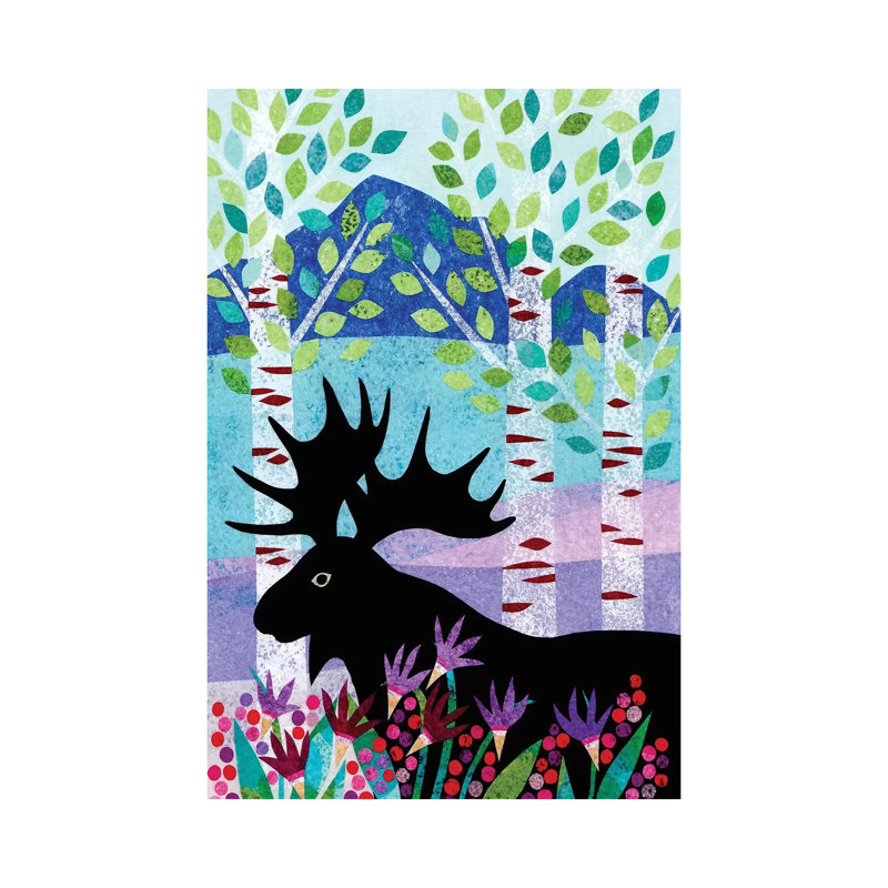Forest Creatures XII by Kim Conway - Wrapped Canvas Print, 30.48cm H x 20.32cm W x 1.905cm D