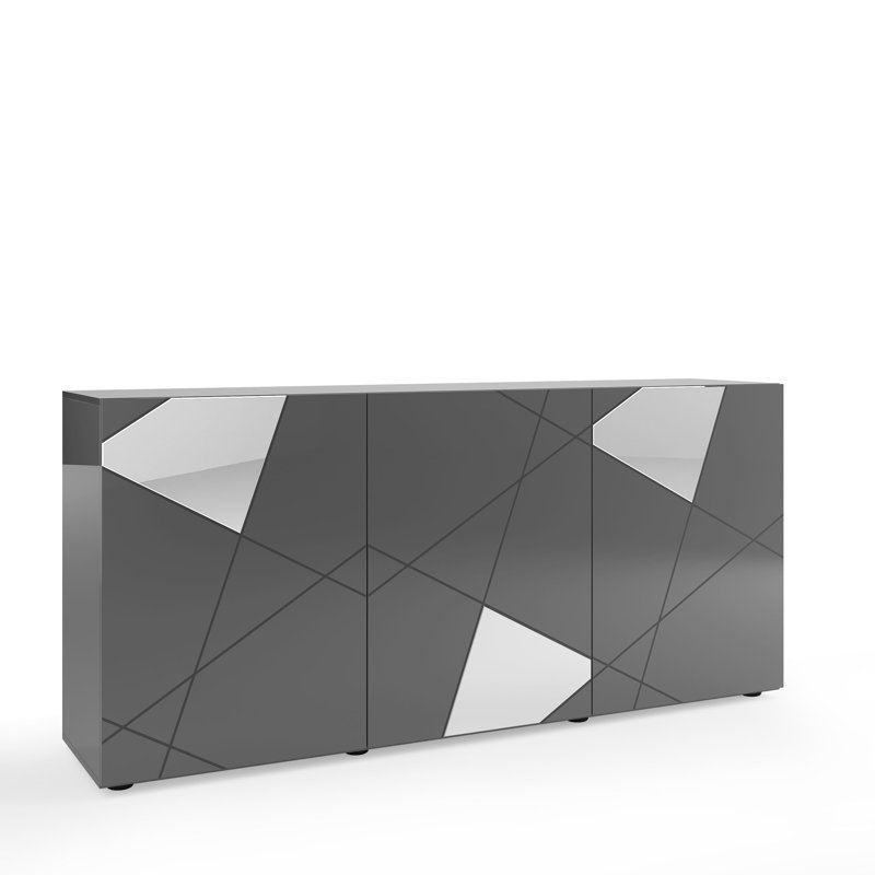 Aveli 459.74cm Sideboard, Grey