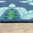 Deltana Floral Machine Woven Indoor / Outdoor Rug-733795570