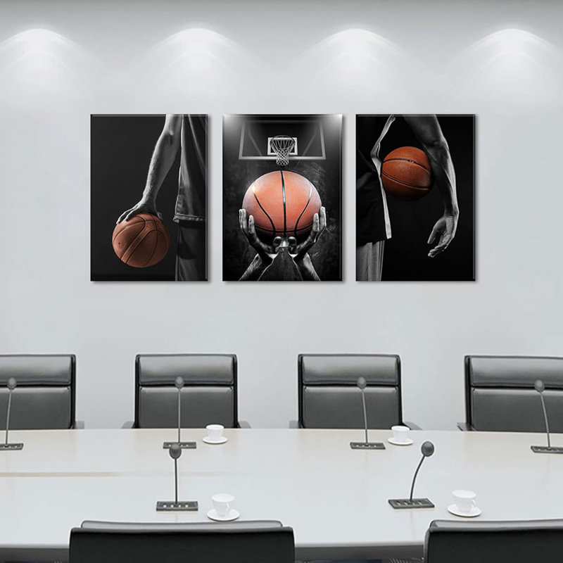 3 Piece Wrapped Canvas Print, 60cm H x 40cm W