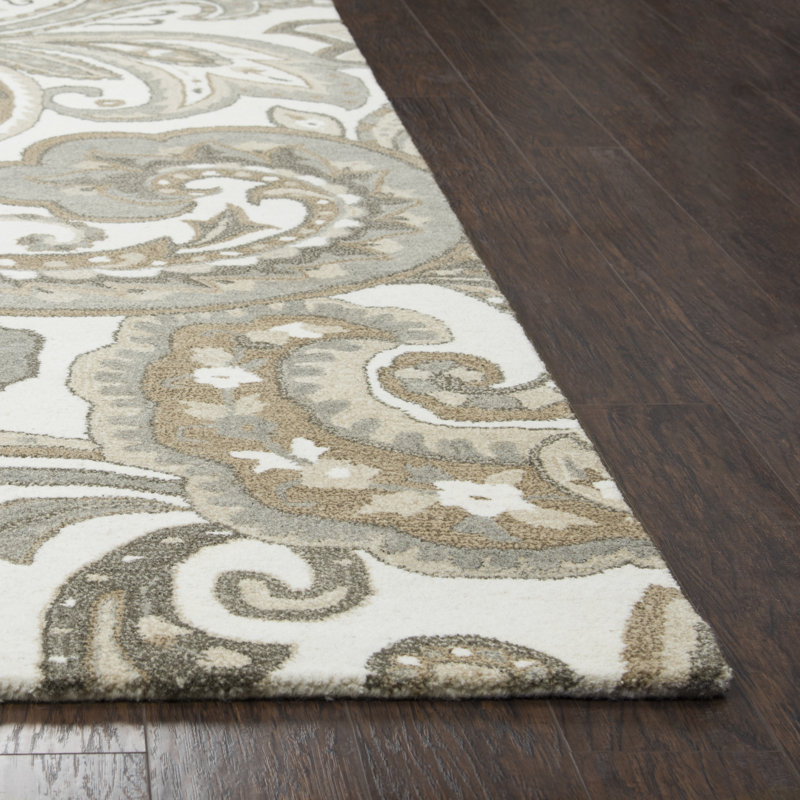 Allerton Wool Paisley Indoor Rug, Rectangle 10' x 13'