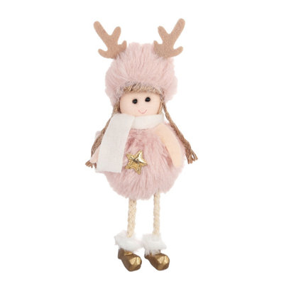 15cm Fabric People Hanging Figurine Ornament