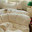 Housse de couette 100% mousseline de coton avec housse de couette Shabby Chic Moon Stars Dot-127425821