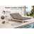 Isabella Outdoor Metal Chaise Lounge , Cushion Included-1142399391
