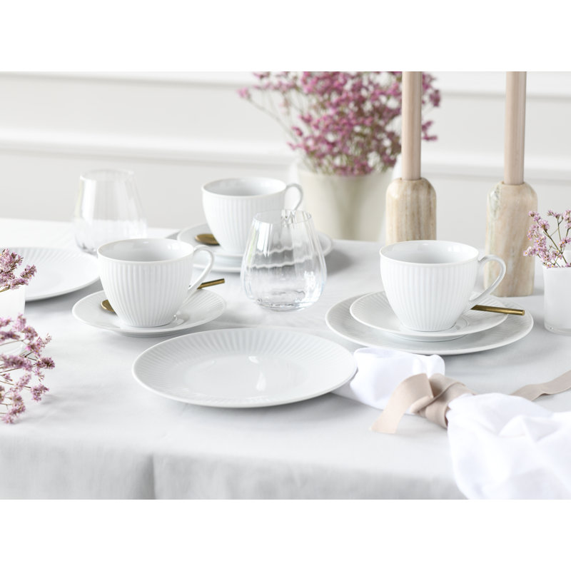 Valencia Piece Porcelain Dinnerware Set - Service for 6