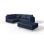 Corner Sofa And Footstool with Wooden Legs In Scandinavian Style Knutsford-58350953-58350952