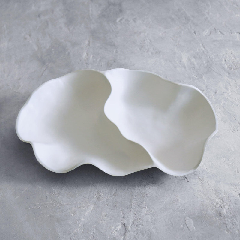 Beatriz Ball Vida Melamine Divided Serving Dish
