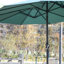 Grand parasol rectangulaire double face 14,8 pi avec manivelle-1055660623