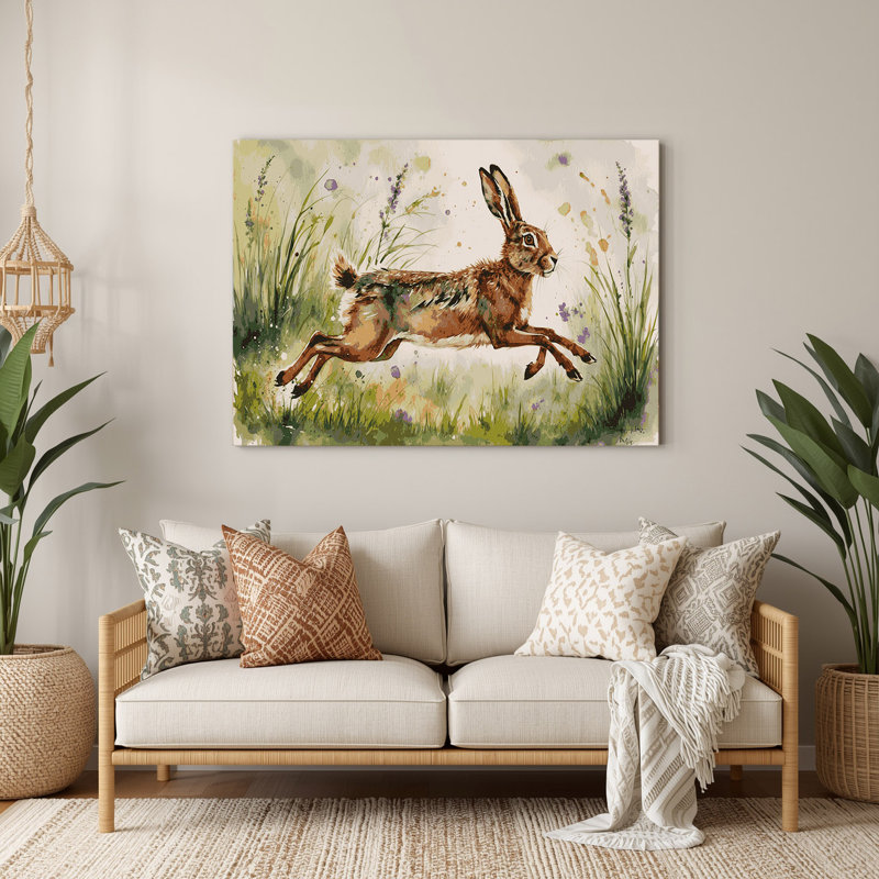 Art mural en métal beige, H 16 po x l 20 po