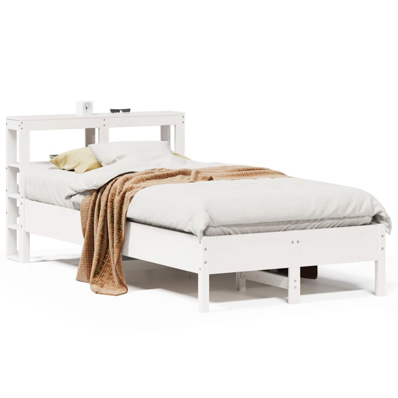 Bromley Bed, White, 120cm x 200cm