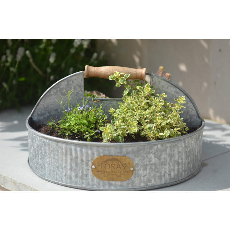Ramage Handmade Metal Cachepot