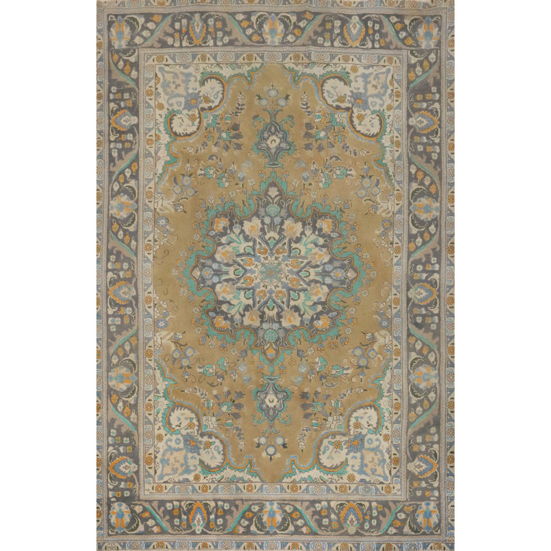 Tapis traditionnel en laine 6 x 9