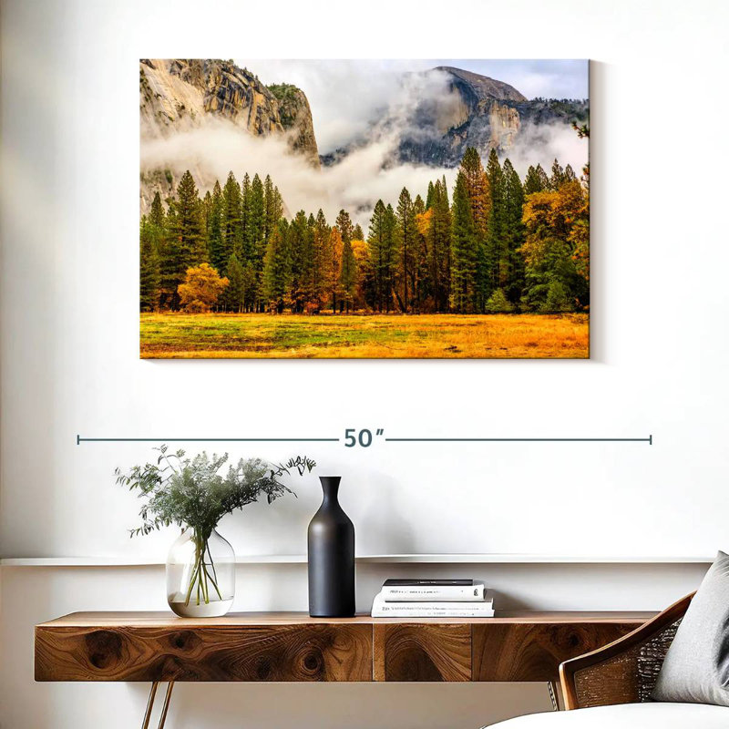 Alvord Fall Scene At Yosemite