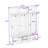 Hall Tree with Storage Bench, Hooks, Cubbies and Cabinets-129933160