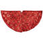 20" Sequin Snowflake Mini Christmas Tree Skirt-553806066