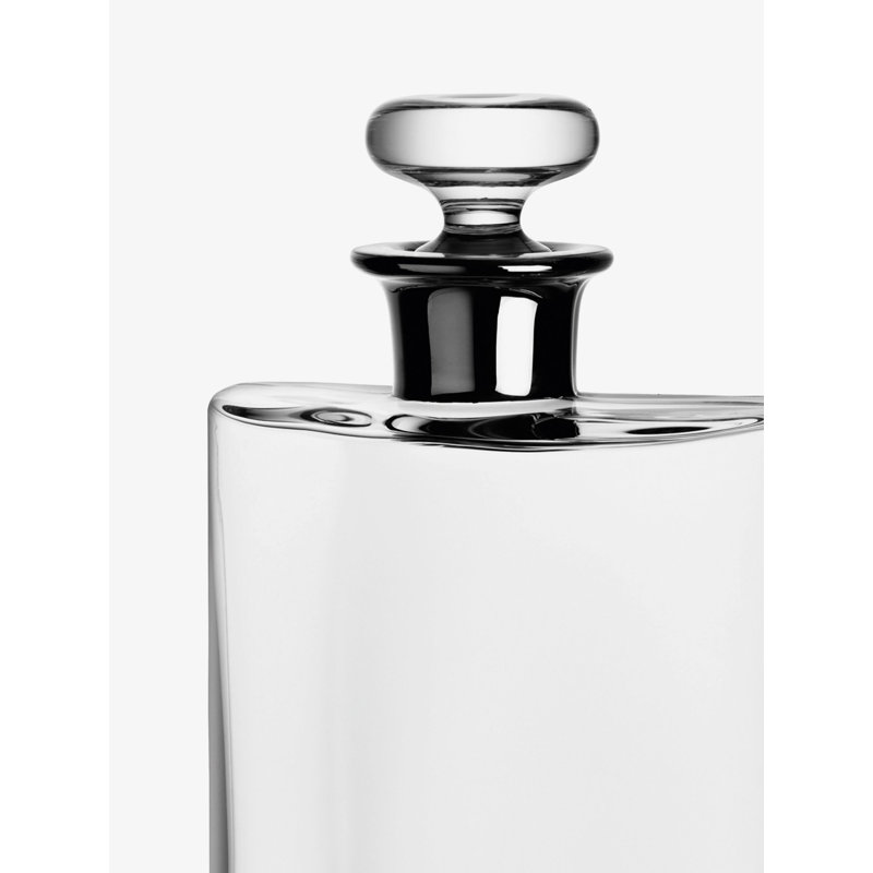 Flask 27oz. Glass Whiskey Decanter
