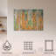 Ensemble de 3 panneaux muraux - Gustav Klimt «The Birch Wood», art mural sur toile pour le salon, la chambre à coucher ou le bureau 