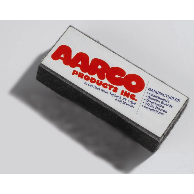 AARCO Chalkboard Eraser, 1" H x 4" W x 1.5" D