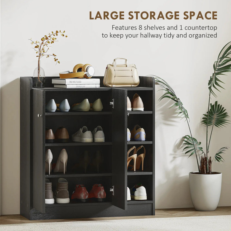 10 Pair Shoe Storage Cabinet