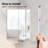 Bilmar 18 " W X 23.6 " H Surface Frameless Medicine Cabinet with Mirror