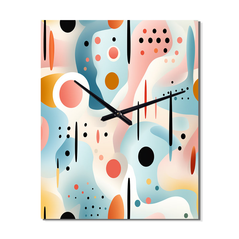 Jaquelyne - Horloge murale moderne, Très petit
