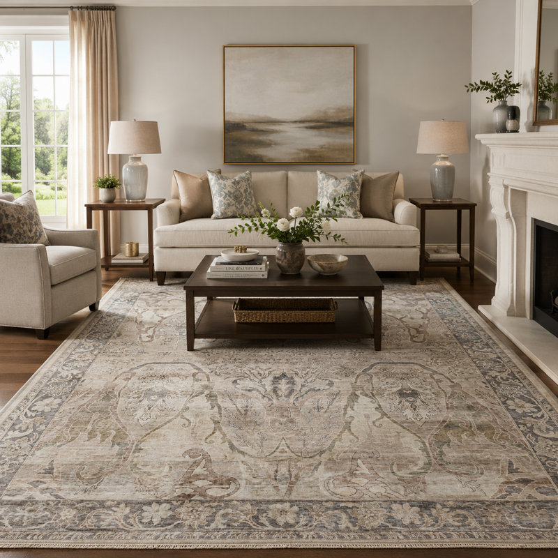 Area Rug, Rectangle 9' x 12'