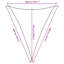 Annest 3m Triangular Shade Sail