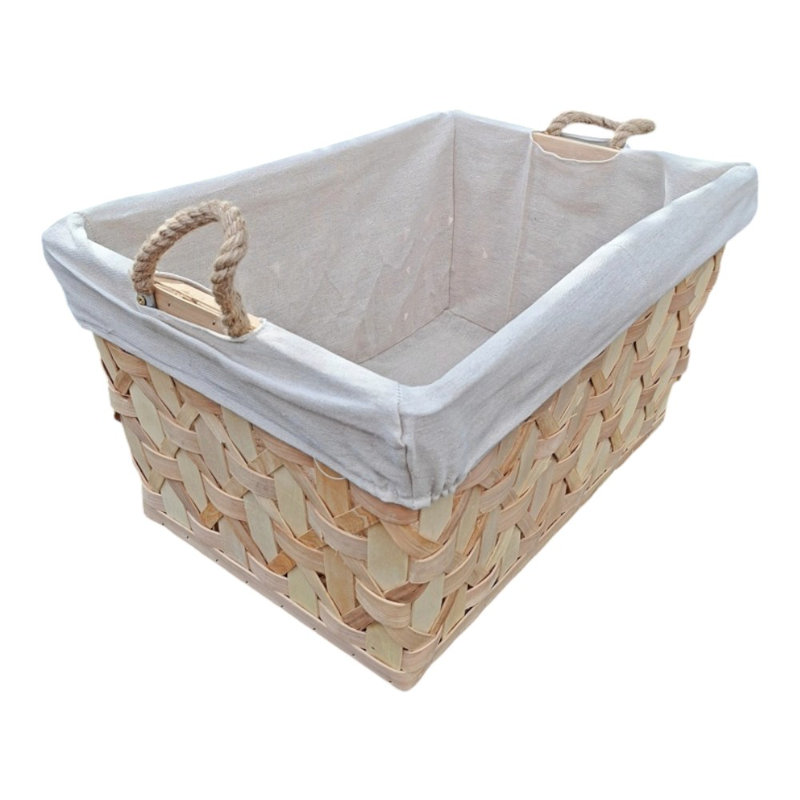 Fleur De Lis Living Wicker Decorative Basket