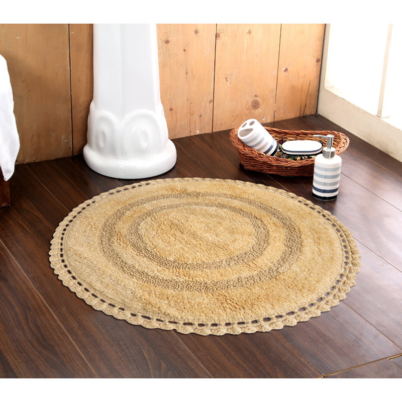 Tapis pour salle de bain Akiera Luna, Beige
