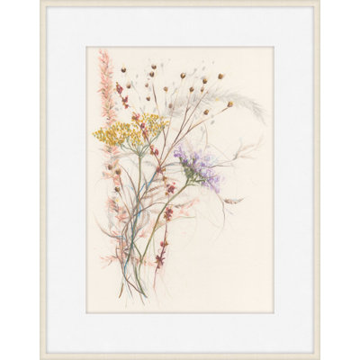 Notes Of Autumn 1 Print by Claudia Lowry