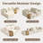 Cloud Modular Sectional Couch with L-Shape Lounge Chair, Deep Seating, No Assembly Required, Living Room and Bedroom Cushioned Sofa-1286188993