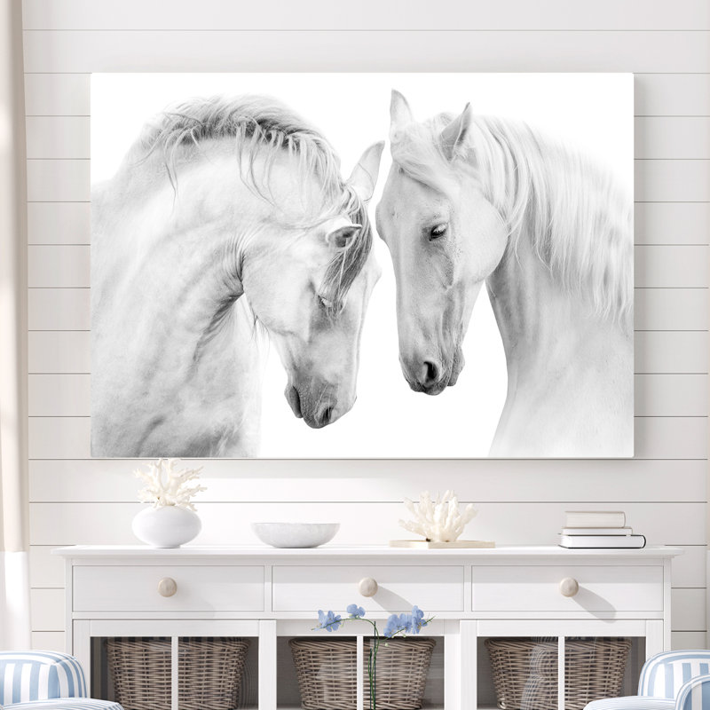 Kerriana Pony Pals - impression sur toile tendue, H 26 po x l 50 po x P 1,5 po