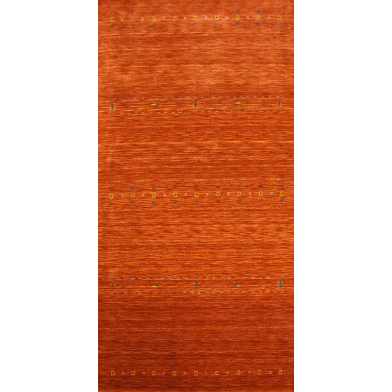 Tapis oriental orange 5 x 12