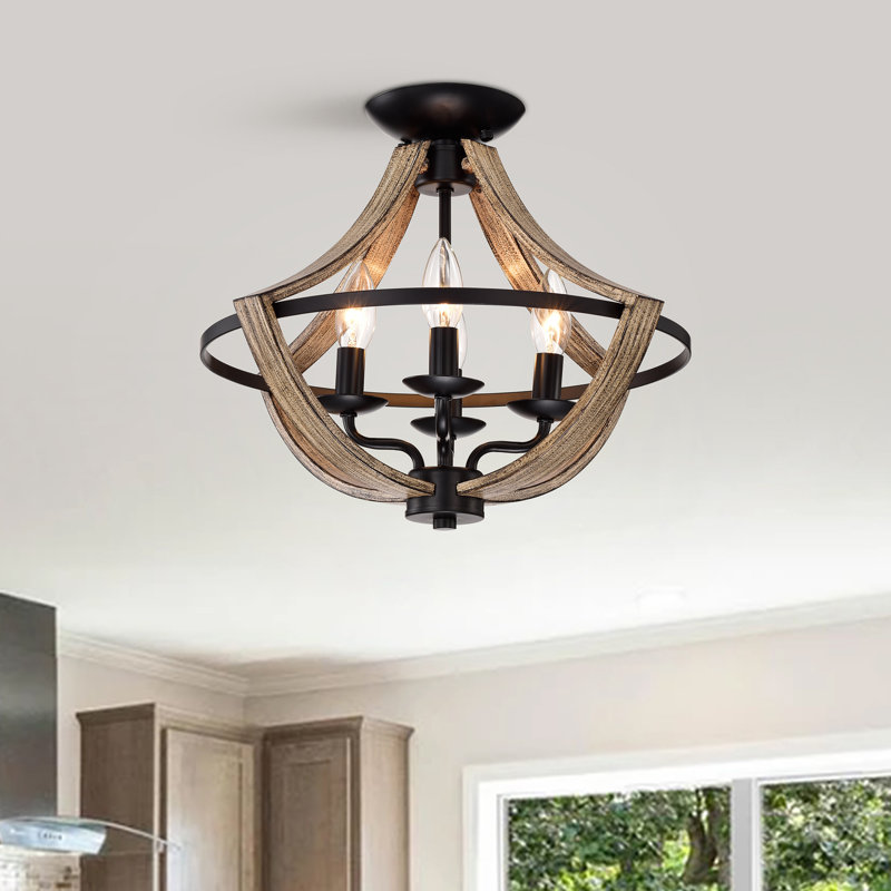 Jeramiah Semi Flush Mount