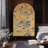 Vintage Arched Double Door Wardrobe Cabinet