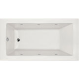Sydney 60" x 30" Alcove Soaking Acrylic Bathtub