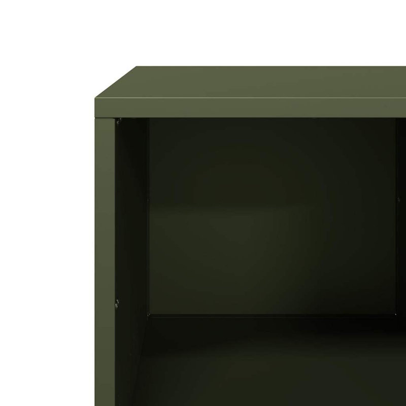 Alizai Coffee Table with Storage, Olive Green