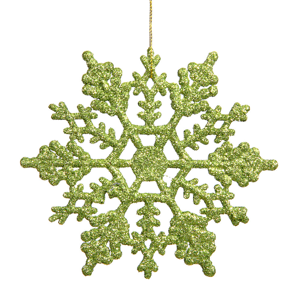 4" Shatterproof Holiday Ornament, Lime