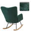 Chaise berçante rembourrée Modern-863476402