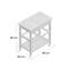 Elsworth Granite Top Kitchen Cart