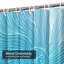 Rideau de douche avec 12 crochets-1696464110