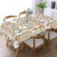 Nappe rétro rétro Ikat Floral 60 x 120 po