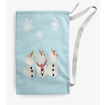 Sac à linge Wise Snowmen Winter