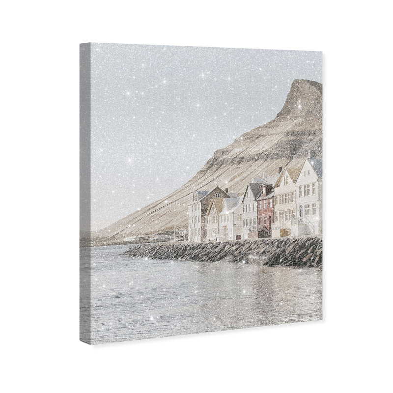 Coastal Homes I by Oliver Gal, Gallery Wrapped, 30"H x 36"W