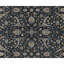 Tapis noir et rouge de haute qualité noué à la main