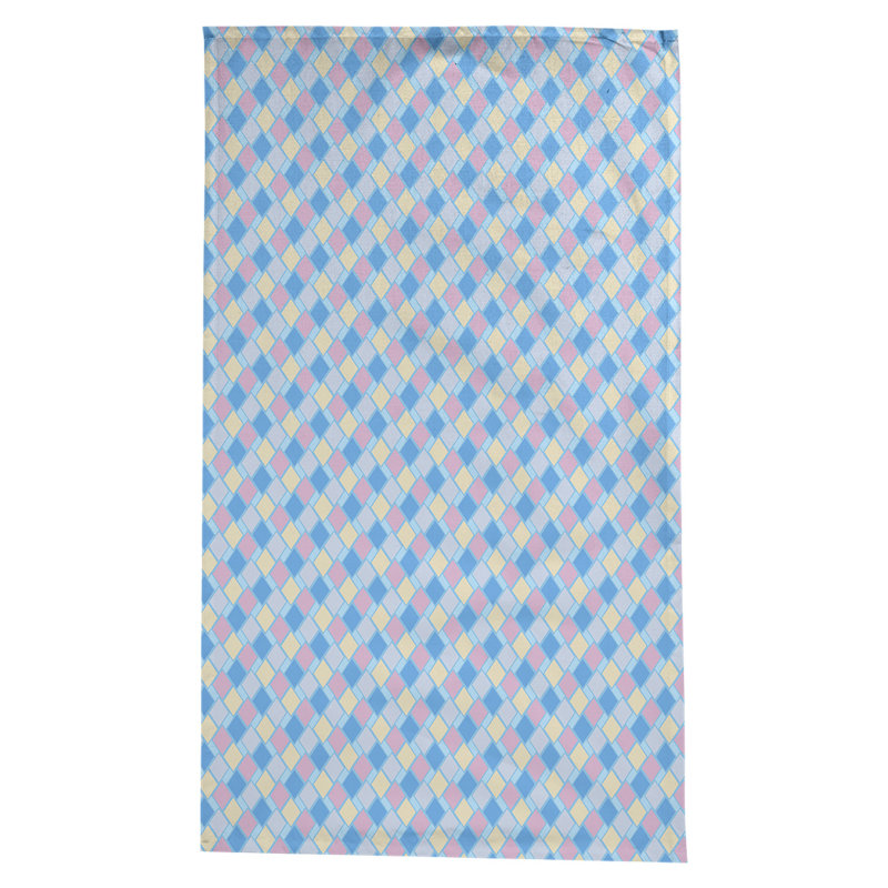 Nappe diamants Leffel, Bleu et pastel